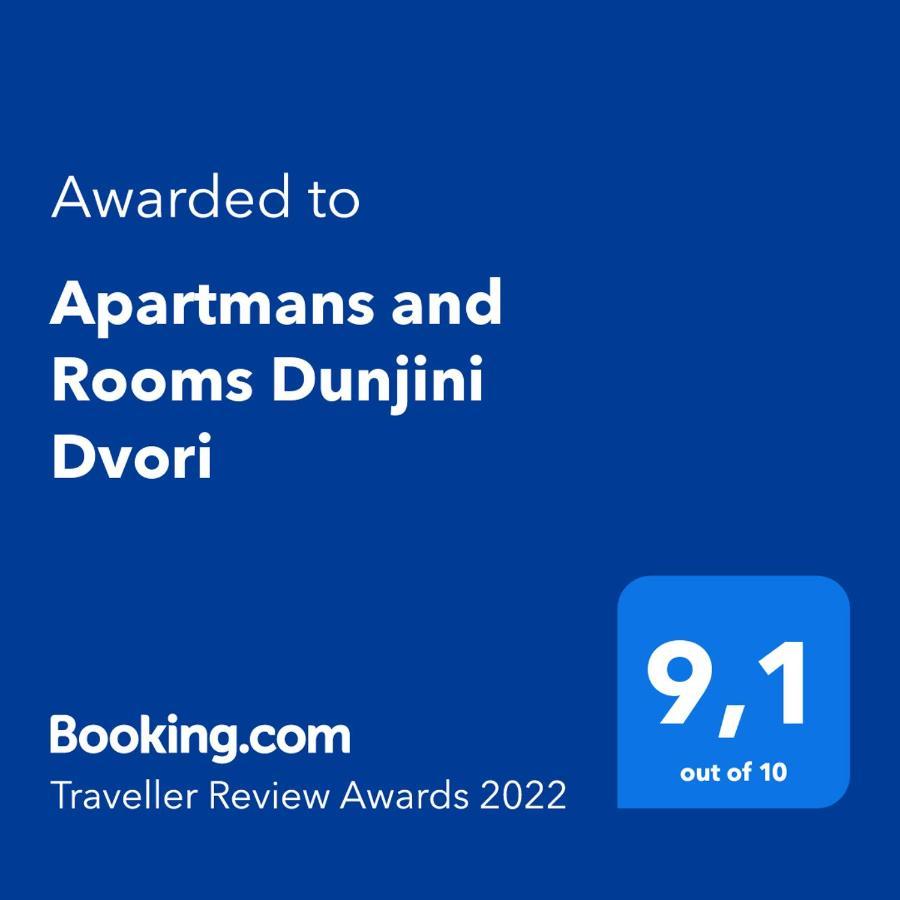 Apartmans And Rooms Dunjini Dvori Korcula Town Bagian luar foto